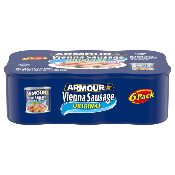 Armour Star Original Vienna Sausage - 6 ct