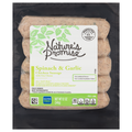 Nature's Promise Natural Spinach & Garlic Chicken Sausage with Feta - 5 ct