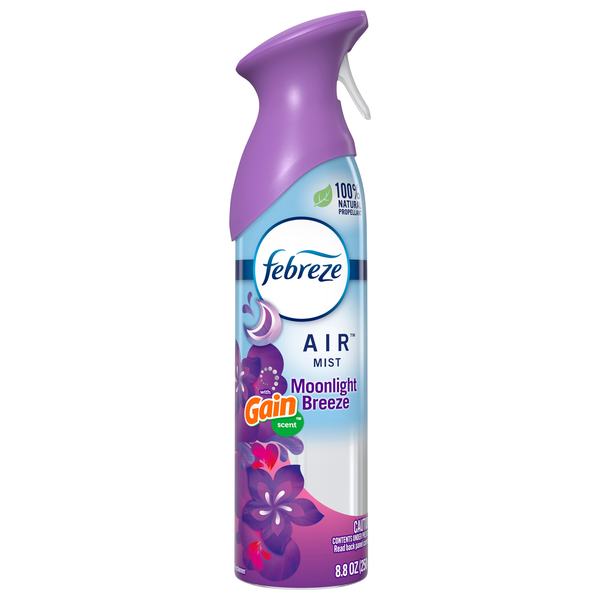 Febreze AIR Moonlight Breeze with Gain Scent Air Freshener Trigger Spray