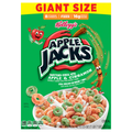 Kellogg's Apple Jacks Cinnamon & Apple Sweetened Cereal Giant Size