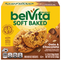 belVita Soft Baked Oats & Chocolate Breakfast Bars Biscuits - 5 ct