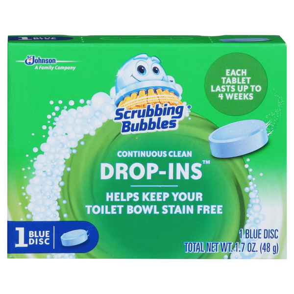 Scrubbing Bubbles Drop-Ins Toilet Bowl Cleaner