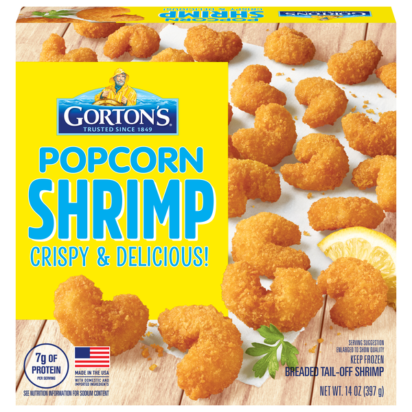 Gorton's Breaded Popcorn Shrimp Frozen