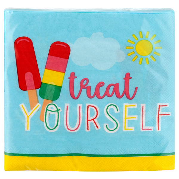 Smart Living 2-Ply Lunch Napkins Treat Yourself