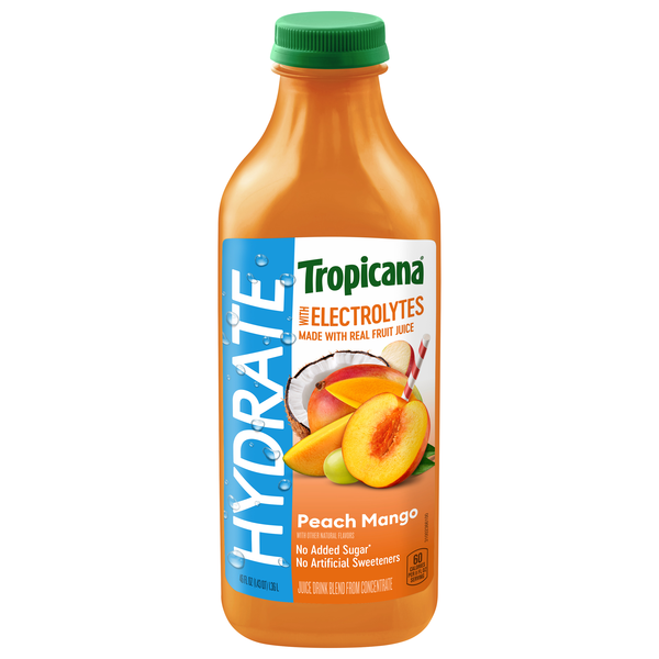 Tropicana Hydrate Peach Mango with Electrolytes Drink