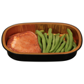 Food Lion Mesquite Marinated Pork Chops with Green Beans