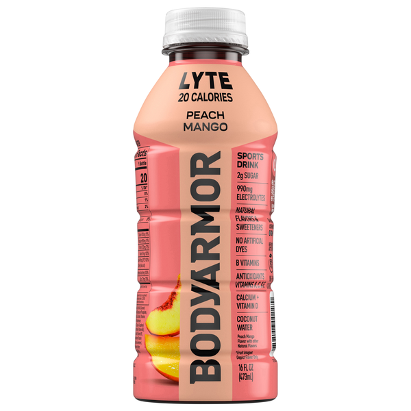 BODYARMOR Lyte Peach Mango Sports Drink