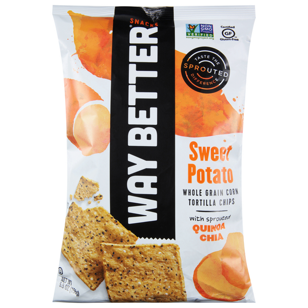 Save on Way Better Snacks Tortilla Chips Simply Sweet Potato Whole