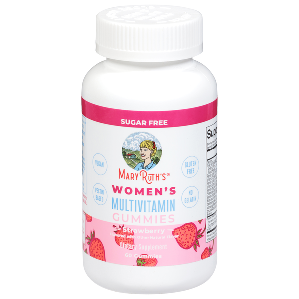Mary Ruth's Women's Strawberry Multivitamin Gummies