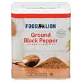 Food Lion Ground Black Pepper