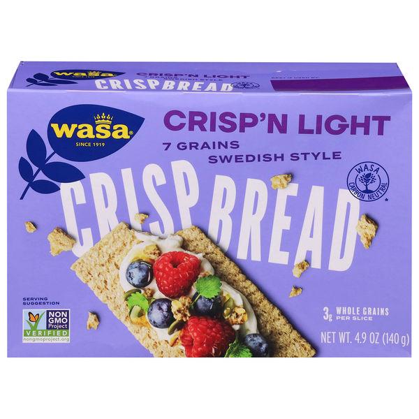 wasa crackers fiber