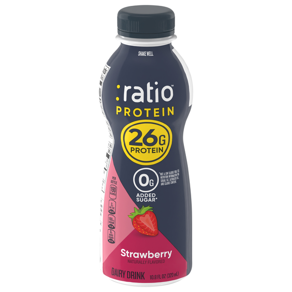 ratio PROTEIN 26g Strawberry Dairy Drink