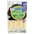 Our Brand Reduced Fat Part-Skim Mozzarella String Cheese - 12 ct