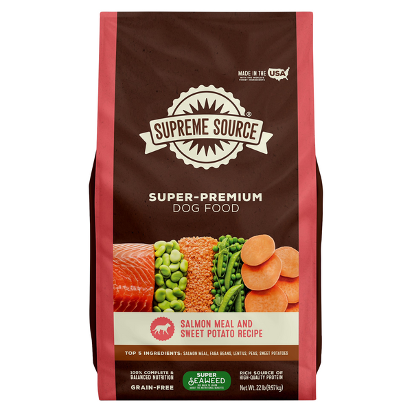 Save on Supreme Source GrainFree Dry Dog Food Salmon Meal & Sweet