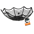 Smart Living Halloween Serving Bowl Spider Web