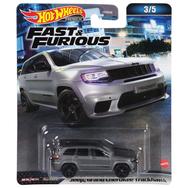 Hot Wheels Premium Fast & Furious Jeep Grand Cherokee Trackhawk
