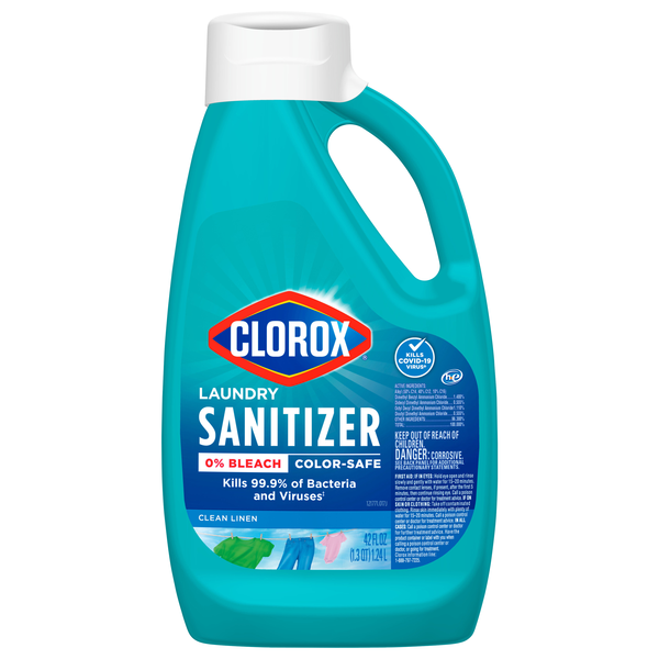 Clorox Clean Linen Scent Color-Safe Laundry Sanitizer