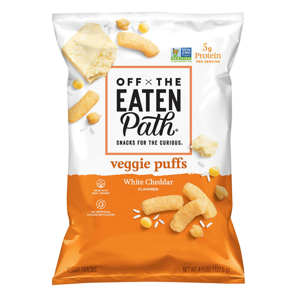Save on Off The Eaten Path Veggie Puffs White Cheddar ...