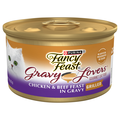 Fancy Feast Gravy Lovers Grilled Chicken/Beef Feast in Gravy Wet Cat Food