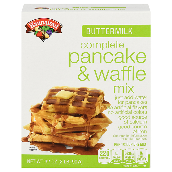 Hannaford Buttermilk Complete Pancake & Waffle Mix