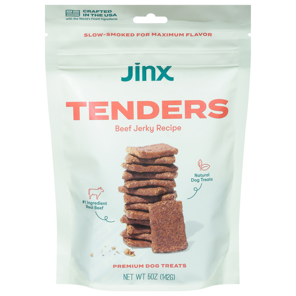 Save on Jinx Tenders Premium Dog Treats Beef Jerky Recipe Order Online