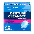 CareOne Antibacterial Mint Denture Cleanser Tablets