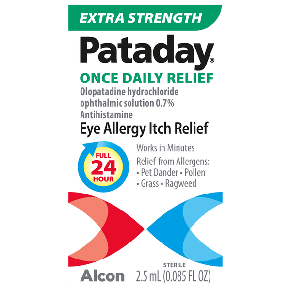 Pataday Eye Allergy Itch Relief Extra Strength