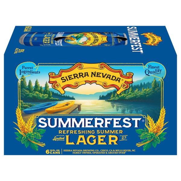 Sierra Nevada Summerfest Refreshing Summer Lager Beer - 6 pk
