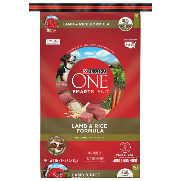 Save on Purina ONE SmartBlend Adult Dry Dog Food Lamb & Rice Formula