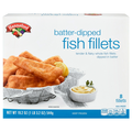 Hannaford Batter-Dipped Fish Fillets - 8 ct Frozen