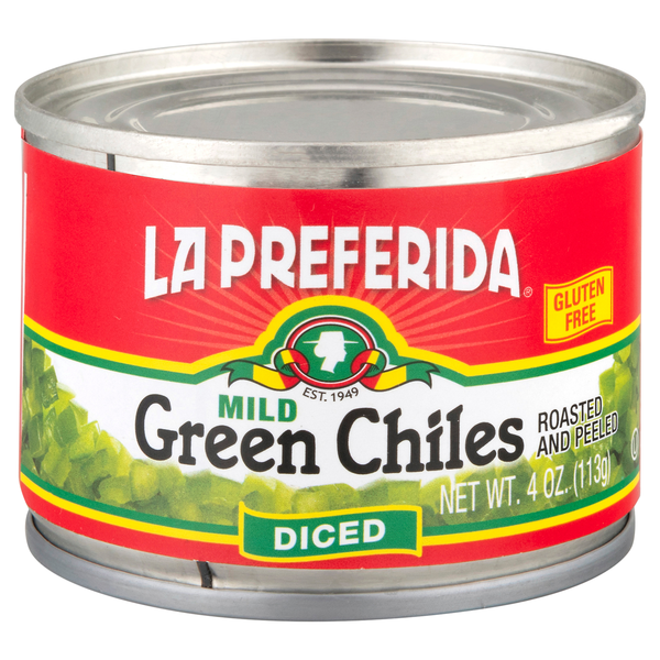 La Preferida Diced Mild Green Chilies
