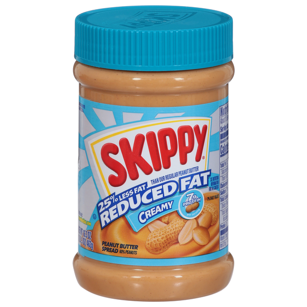 Skippy Reduced Fat Creamy Peanut Butter Spread
