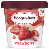 Haagen-Dazs Strawberry Ice Cream