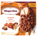 Haagen-Dazs Caramel Cone Ice Cream Bars - 3 ct