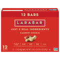 LARABAR Gluten Free Cashew Cookie Fruit & Nut Bars - 12 ct