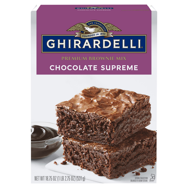 Ghirardelli Premium Chocolate Supreme Brownie Mix