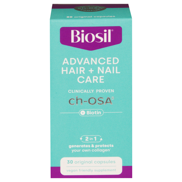 BioSil Ch-OSA Advanced Hair + Nail Care Original Capsules