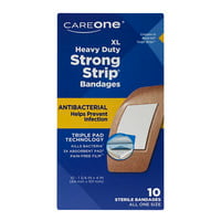 CareOne Bandaged XL Heavy Duty Strong Strip Bandages Antibacterial