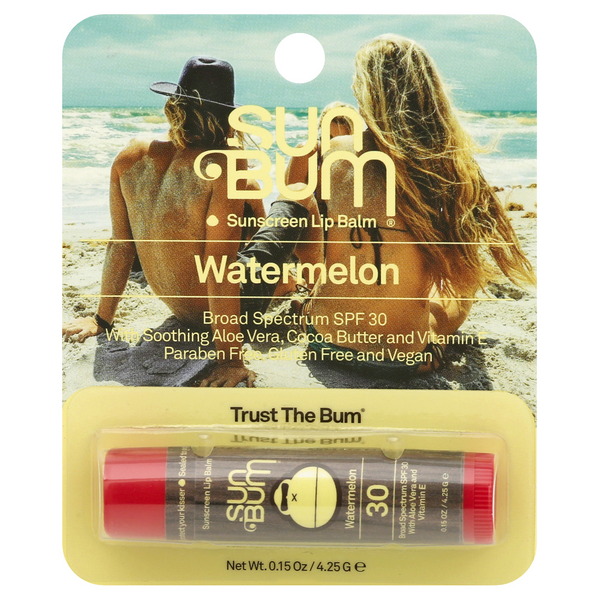 Sun Bum Sunscreen Lip Balm SPF 30 Watermelon