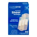 CareOne Bandages Sheer with Non-Stick Pad Assorted Sizes