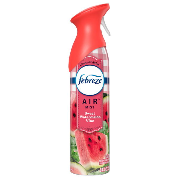 Febreze Air Mist Sweet Watermelon Vine Air Freshener Spray Aerosol