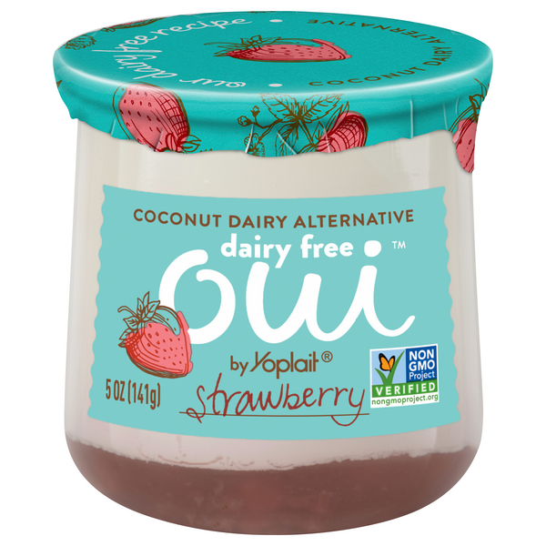 Save on Oui by Yoplait Coconut Dairy Alternative Yogurt Strawberry