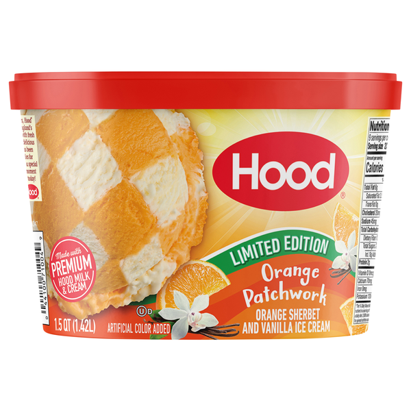 Hood Limited Edition Orange Patchwork Ice Cream & Sherbet