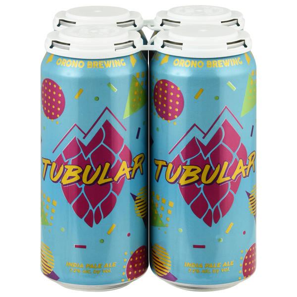 Orono Brewing Tubular IPA Beer - 4 pk