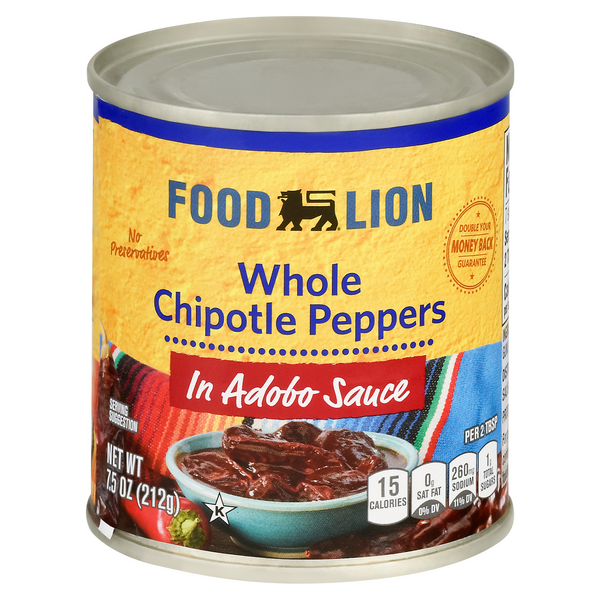 Save on Food Lion Whole Chipotle Peppers in Adobo Sauce Order Online