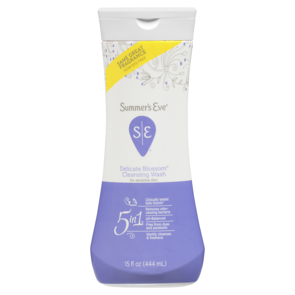 Save on Summer's Eve 5in1 Cleansing Wash for Sensitive Skin Delicate Blossom Order Online