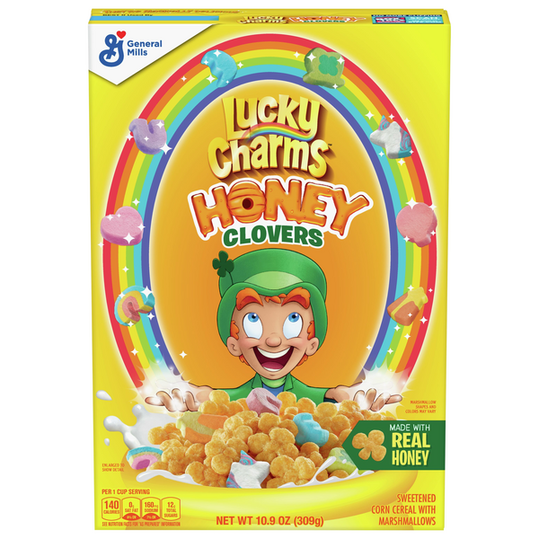 Save On General Mills Lucky Charms Cereal Honey Clovers Order Online 