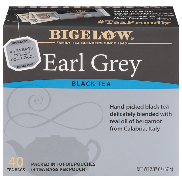 Bigelow Earl Grey Black Tea Bags