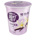 Dannon Light + Fit Fat Free Vanilla Greek Yogurt