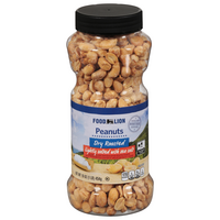 Food Lion Peanuts Dry Roasted Lightly Salted